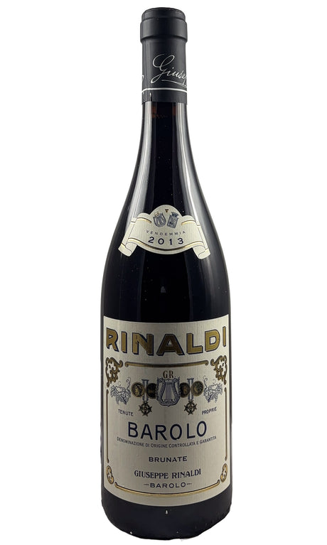 Bottle of Giuseppe Rinaldi, Barolo Brunate, 2013 - Red Wine - Flatiron Wines & Spirits - New York