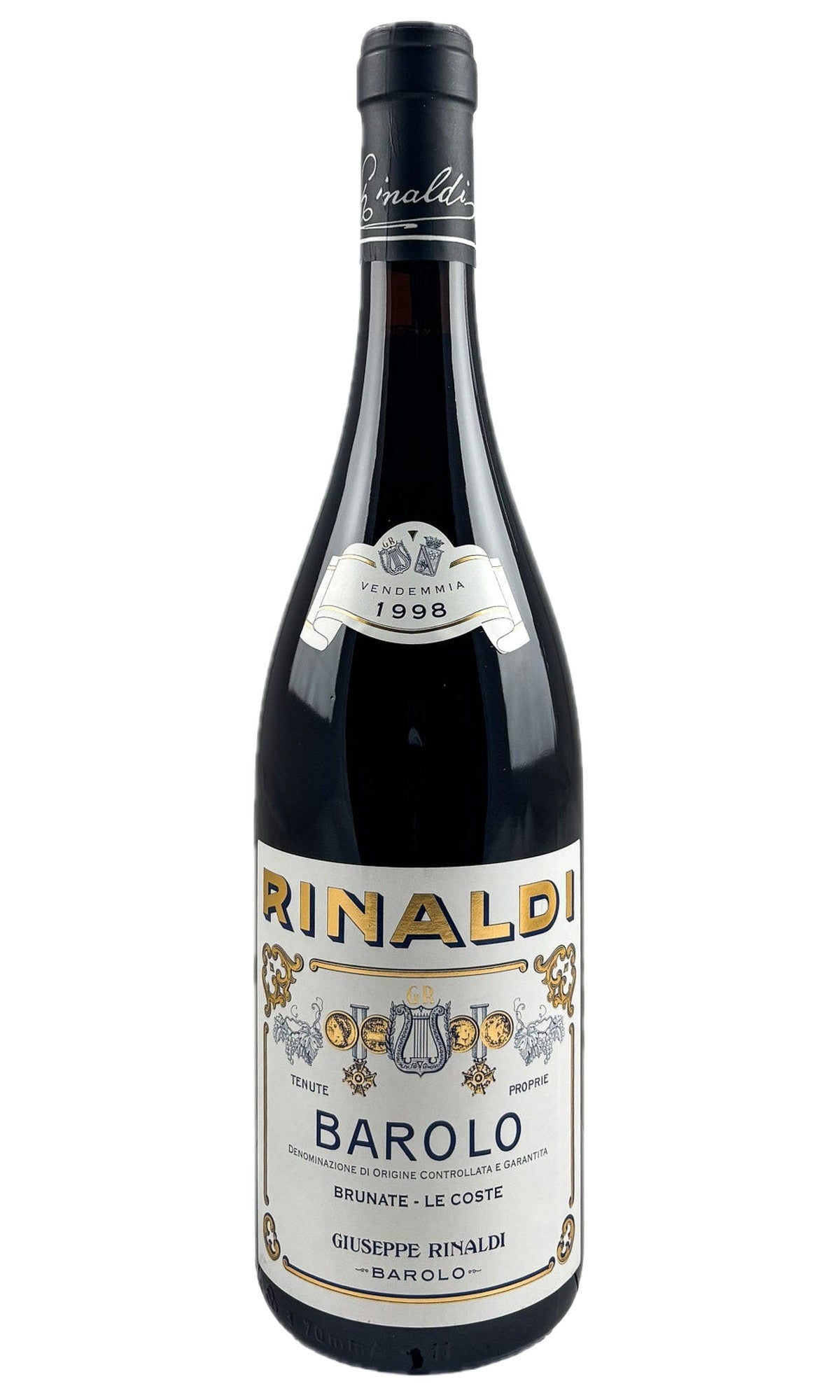 Bottle of Giuseppe Rinaldi, Barolo Brunate Le Coste, 1998 - Red Wine - Flatiron Wines & Spirits - New York