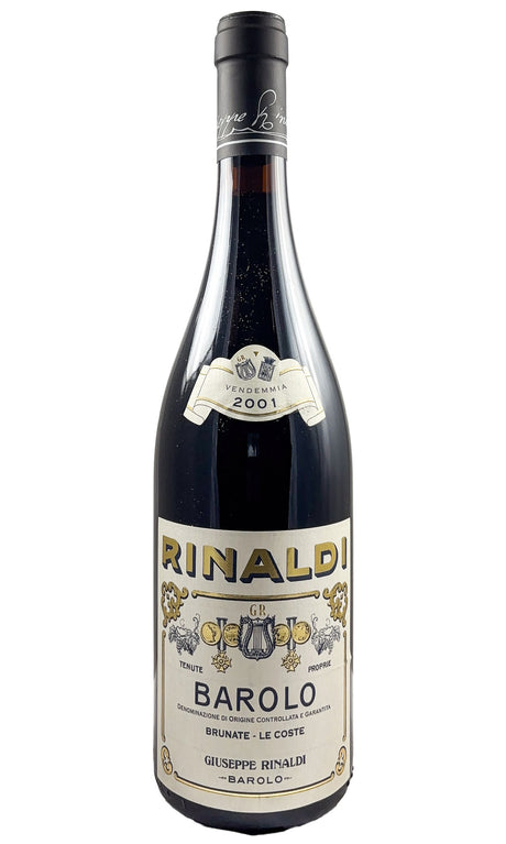 Bottle of Giuseppe Rinaldi, Barolo Brunate Le Coste, 2001 - Red Wine - Flatiron Wines & Spirits - New York