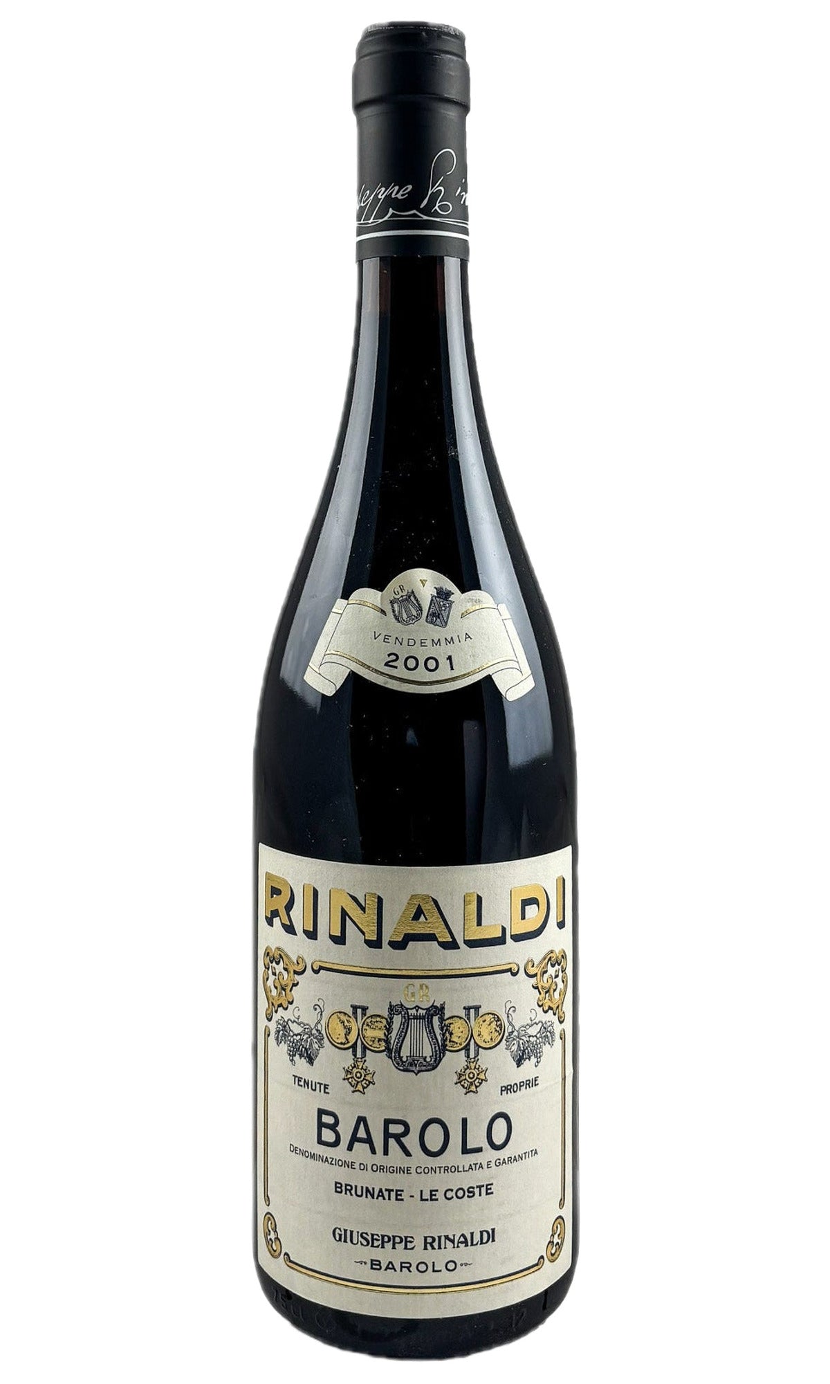 Bottle of Giuseppe Rinaldi, Barolo Brunate Le Coste, 2001 - Red Wine - Flatiron Wines & Spirits - New York