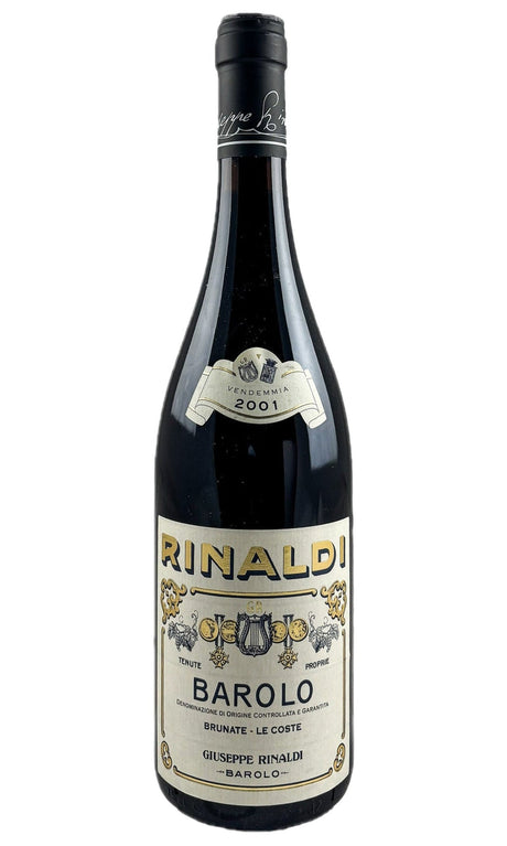 Bottle of Giuseppe Rinaldi, Barolo Brunate Le Coste, 2001 - Red Wine - Flatiron Wines & Spirits - New York