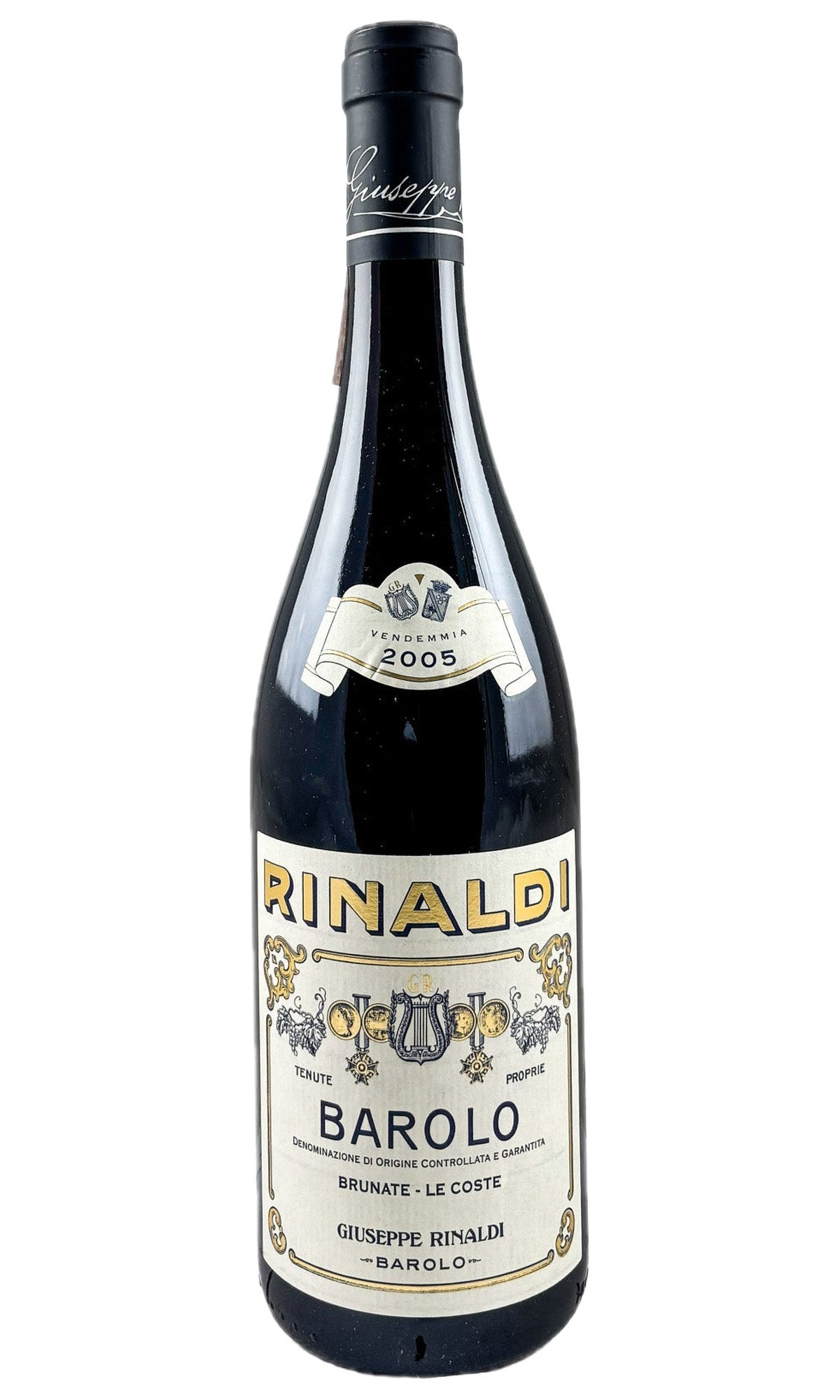 Bottle of Giuseppe Rinaldi, Barolo Brunate–Le Coste, 2005 - Red Wine - Flatiron Wines & Spirits - New York
