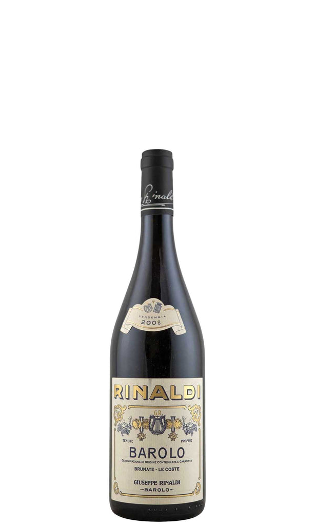 Bottle of Giuseppe Rinaldi, Barolo Brunate Le Coste, 2008 - Red Wine - Flatiron Wines & Spirits - New York