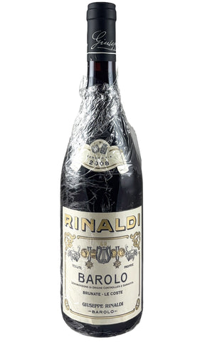 Bottle of Giuseppe Rinaldi, Barolo Brunate Le Coste, 2008 - Red Wine - Flatiron Wines & Spirits - New York
