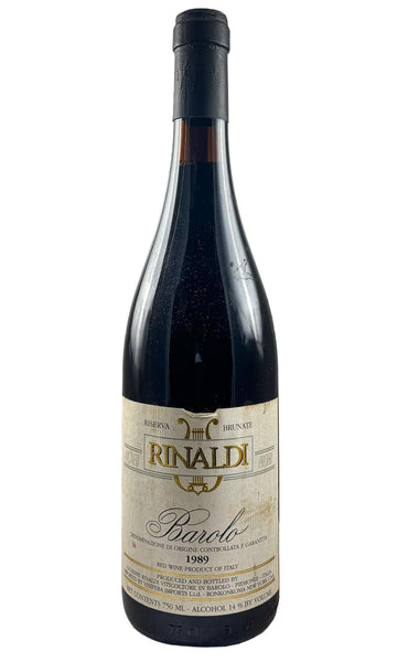 Giuseppe Rinaldi, Barolo Brunate Riserva, 1989 – Flatiron Wines