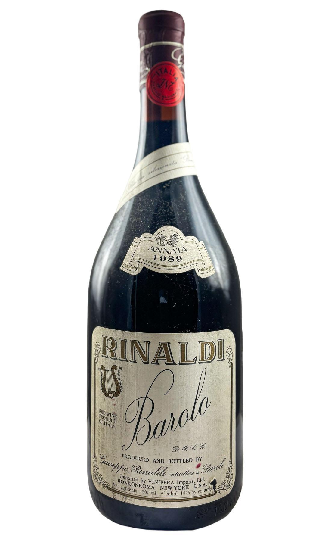 Bottle of Giuseppe Rinaldi, Barolo Brunate Riserva Selezionata DOCG, 1989 (1.5L) - Red Wine - Flatiron Wines & Spirits - New York
