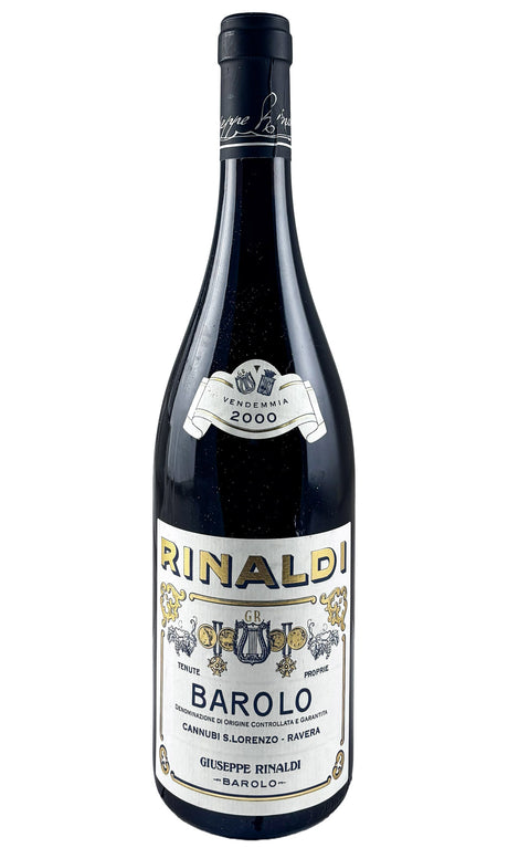 Bottle of Giuseppe Rinaldi, Barolo Cannubi-San Lorenzo, 2000 - Red Wine - Flatiron Wines & Spirits - New York