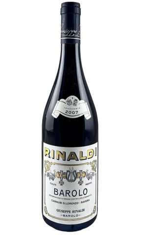 Bottle of Giuseppe Rinaldi, Barolo Cannubi San Lorenzo Ravera, 2007 - Red Wine - Flatiron Wines & Spirits - New York