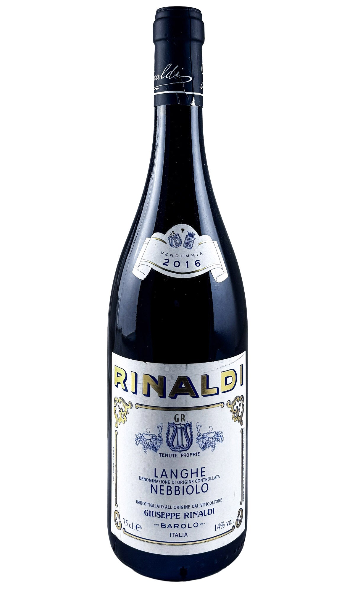 Bottle of Giuseppe Rinaldi, Barolo Langhe Nebbiolo, 2016 - Red Wine - Flatiron Wines & Spirits - New York