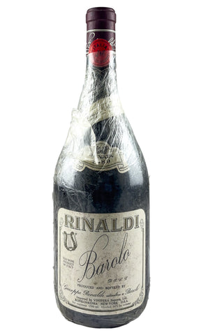 Bottle of Giuseppe Rinaldi, Barolo Riserva Seleccione Brunata, 1989 (1.5L) - Red Wine - Flatiron Wines & Spirits - New York