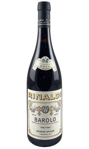 Bottle of Giuseppe Rinaldi, Barolo Tre Tine, 2011 - Red Wine - Flatiron Wines & Spirits - New York