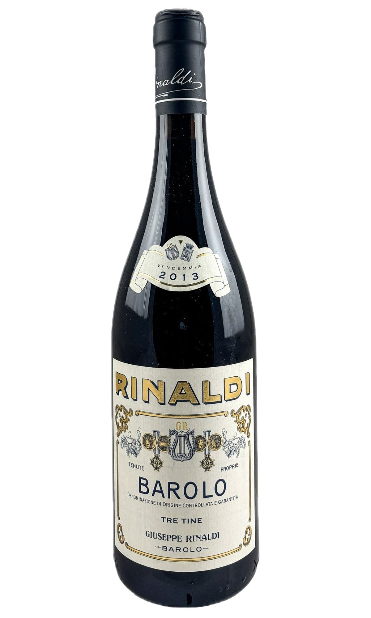 Bottle of Giuseppe Rinaldi, Barolo Tre Tine, 2013 - Red Wine - Flatiron Wines & Spirits - New York