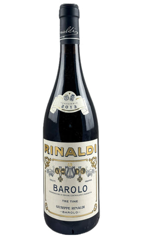 Bottle of Giuseppe Rinaldi, Barolo Tre Tine, 2013 - Red Wine - Flatiron Wines & Spirits - New York
