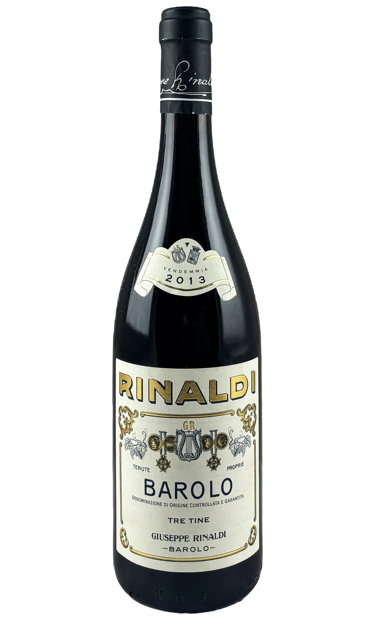 Bottle of Giuseppe Rinaldi, Barolo Tre Tine, 2013 - Red Wine - Flatiron Wines & Spirits - New York