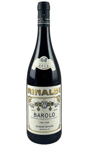 Bottle of Giuseppe Rinaldi, Barolo Tre Tine, 2013 - Red Wine - Flatiron Wines & Spirits - New York