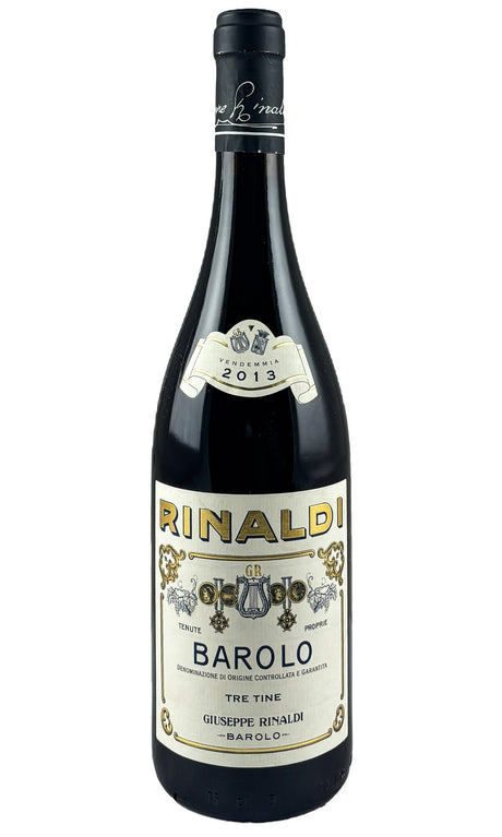Bottle of Giuseppe Rinaldi, Barolo Tre Tine, 2013 - Red Wine - Flatiron Wines & Spirits - New York