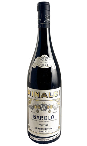 Bottle of Giuseppe Rinaldi, Tre Tine, 2010 - Red Wine - Flatiron Wines & Spirits - New York