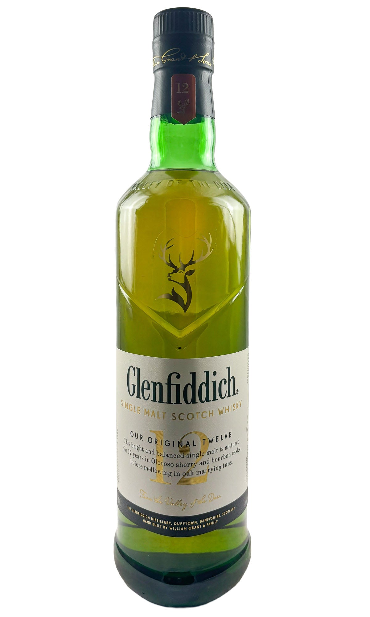 Bottle of Glenfiddich, Single Malt Scotch Whisky 12 Years Old, NV - Spirit - Flatiron Wines & Spirits - New York