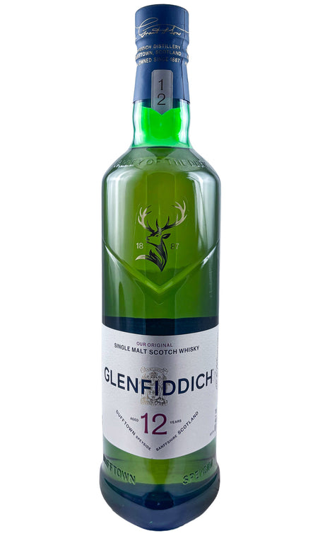 Bottle of Glenfiddich, Single Malt Scotch Whisky 12 Years Old, NV - Spirit - Flatiron Wines & Spirits - New York
