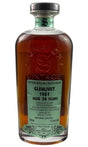 Bottle of Glenlivet (Signatory Vintage), Speyside Single Malt Scotch Whisky 36 Year Old 30th Anniversary, 1981 - Spirit - Flatiron Wines & Spirits - New York