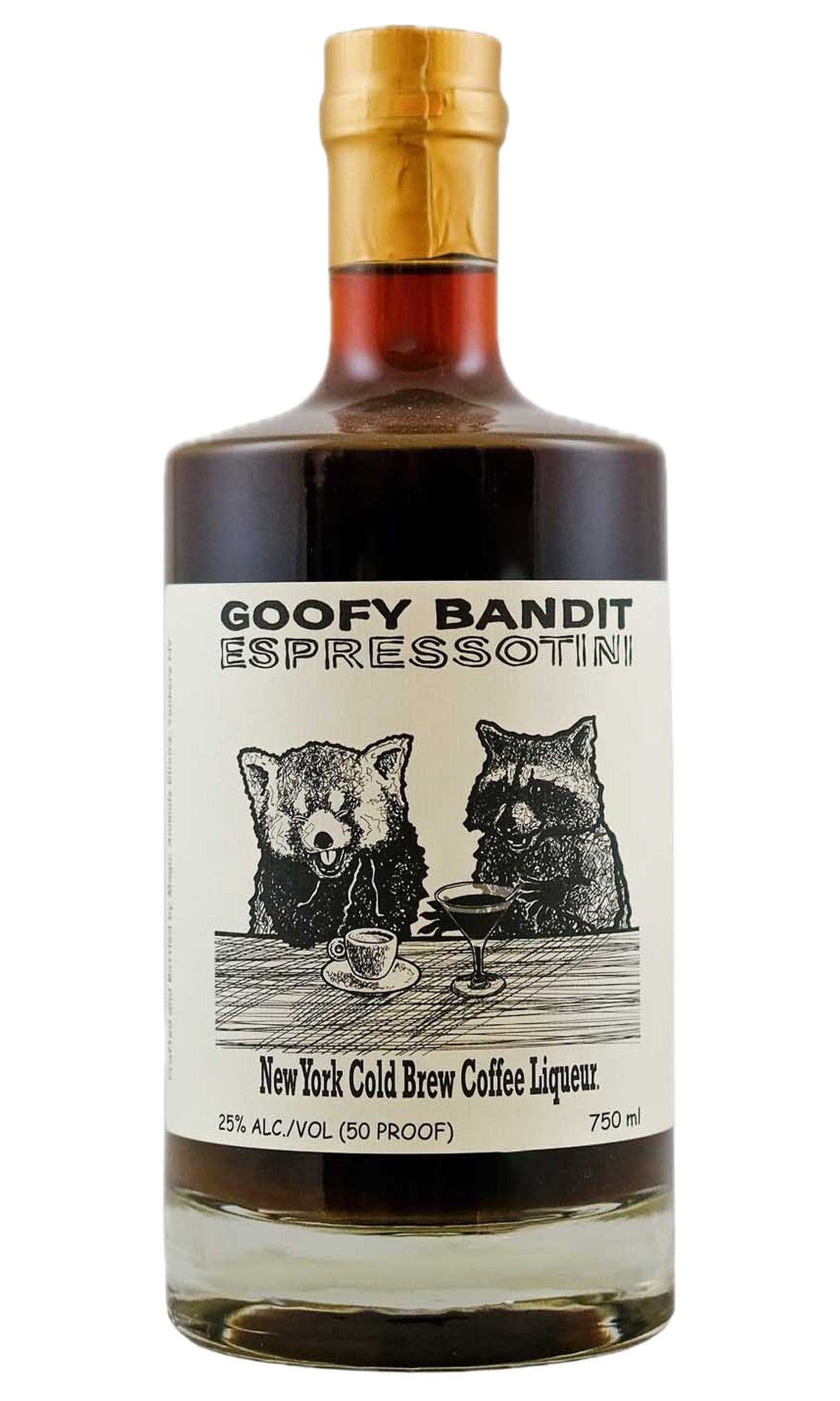 Bottle of Goofy Bandit Esspressotini, New York Cold Brew Coffee Liqueur, NV - Spirit - Flatiron Wines & Spirits - New York