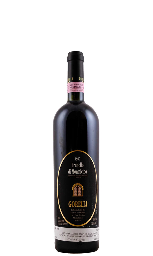 Bottle of Gorellli, Brunello di Montalcino, 1997 - Red Wine - Flatiron Wines & Spirits - New York