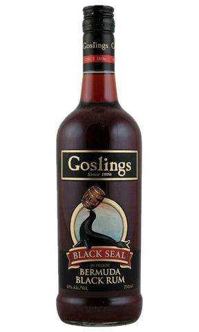 Bottle of Gosling’s, Bermuda Black Rum “Black Seal” - Spirit - Flatiron Wines & Spirits - New York