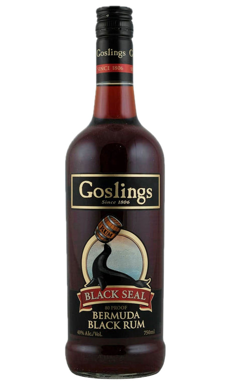 Bottle of Gosling’s, Bermuda Black Rum “Black Seal” - Spirit - Flatiron Wines & Spirits - New York