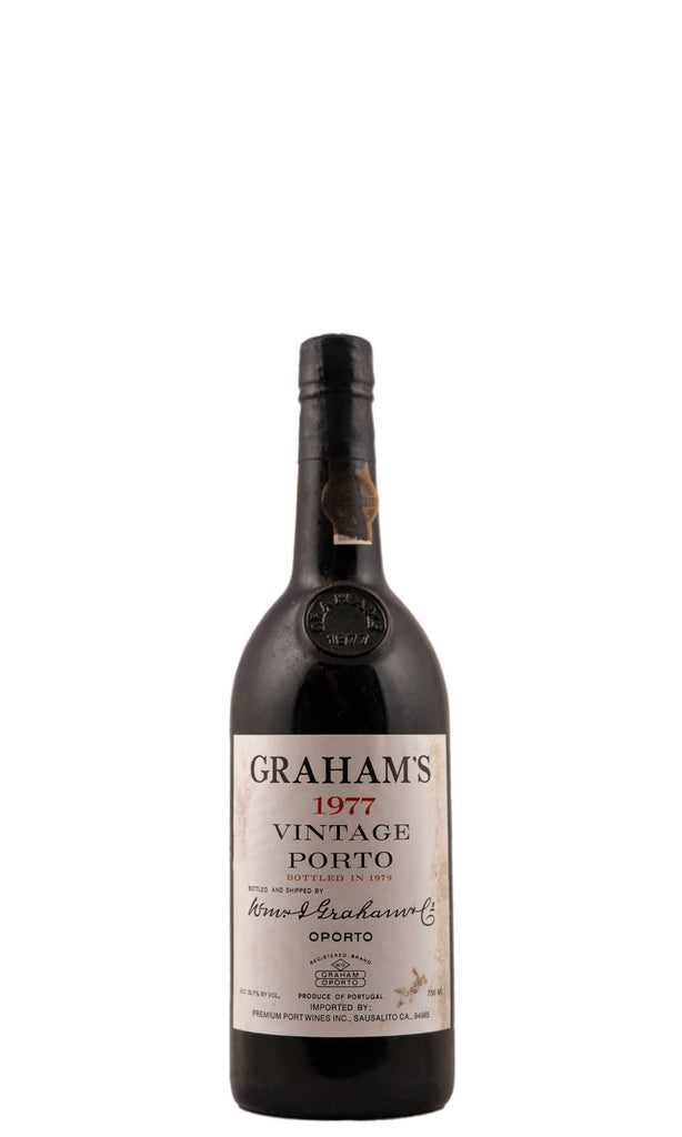 Bottle of Graham's, Vintage Port, 1977 - Fortified Wine - Flatiron Wines & Spirits - New York