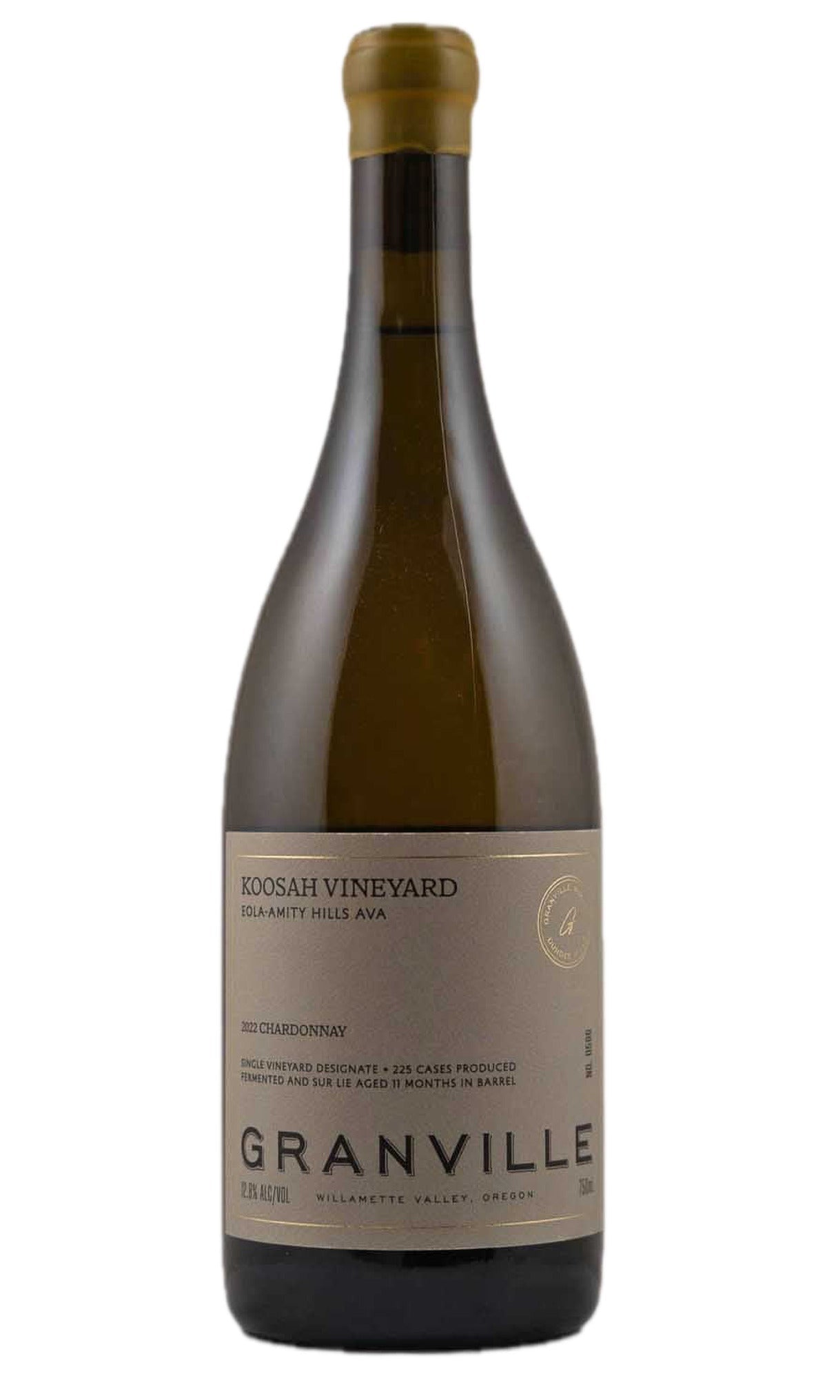 Bottle of Granville, Koosah Vineyard Chardonnay, 2022 - White Wine - Flatiron Wines & Spirits - New York