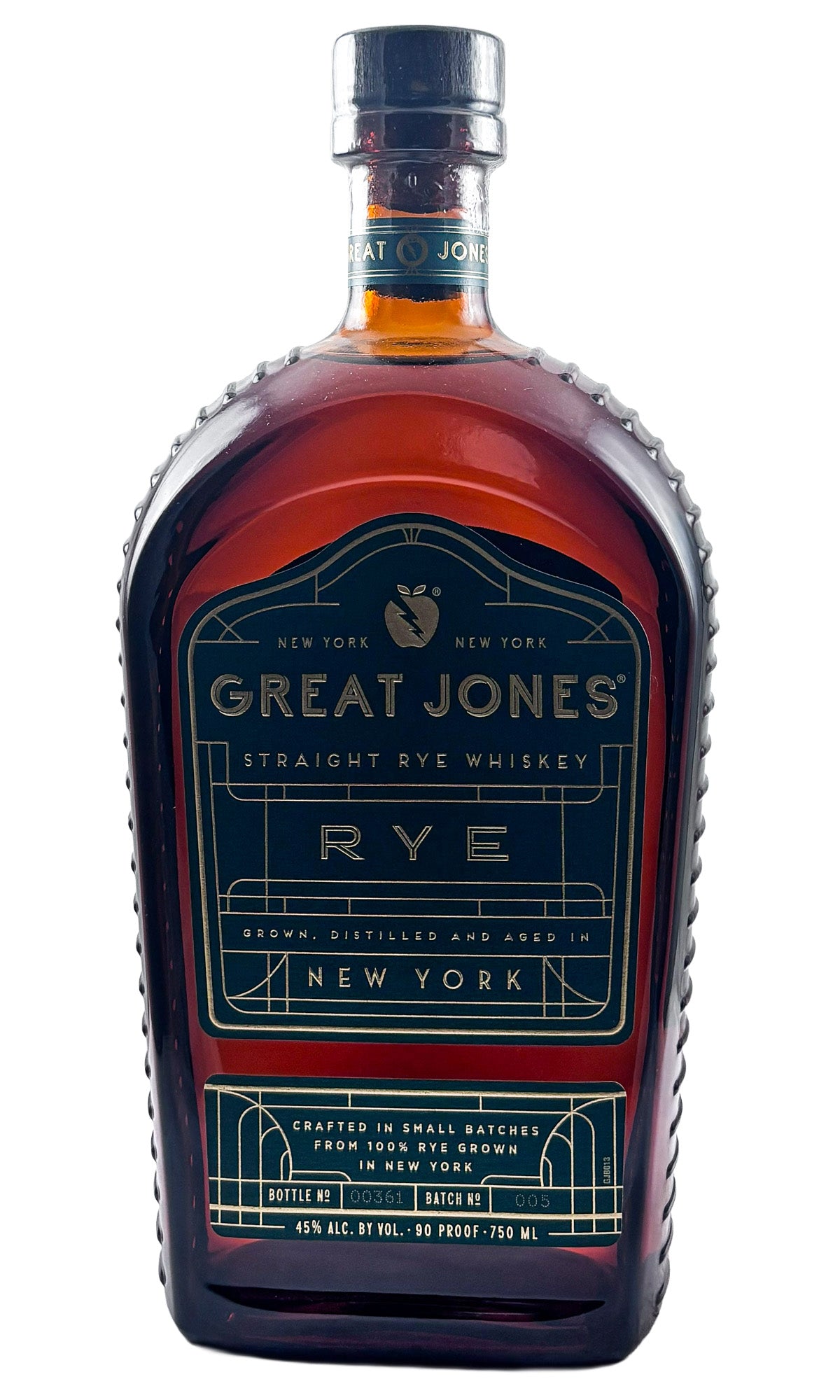 Bottle of Great Jones Distillery, New York State Rye Whiskey, NV - Spirit - Flatiron Wines & Spirits - New York