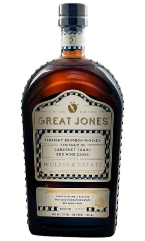 Bottle of Great Jones Distillery, Wolffer Estate Cask Finished Bourbon, NV - Spirit - Flatiron Wines & Spirits - New York