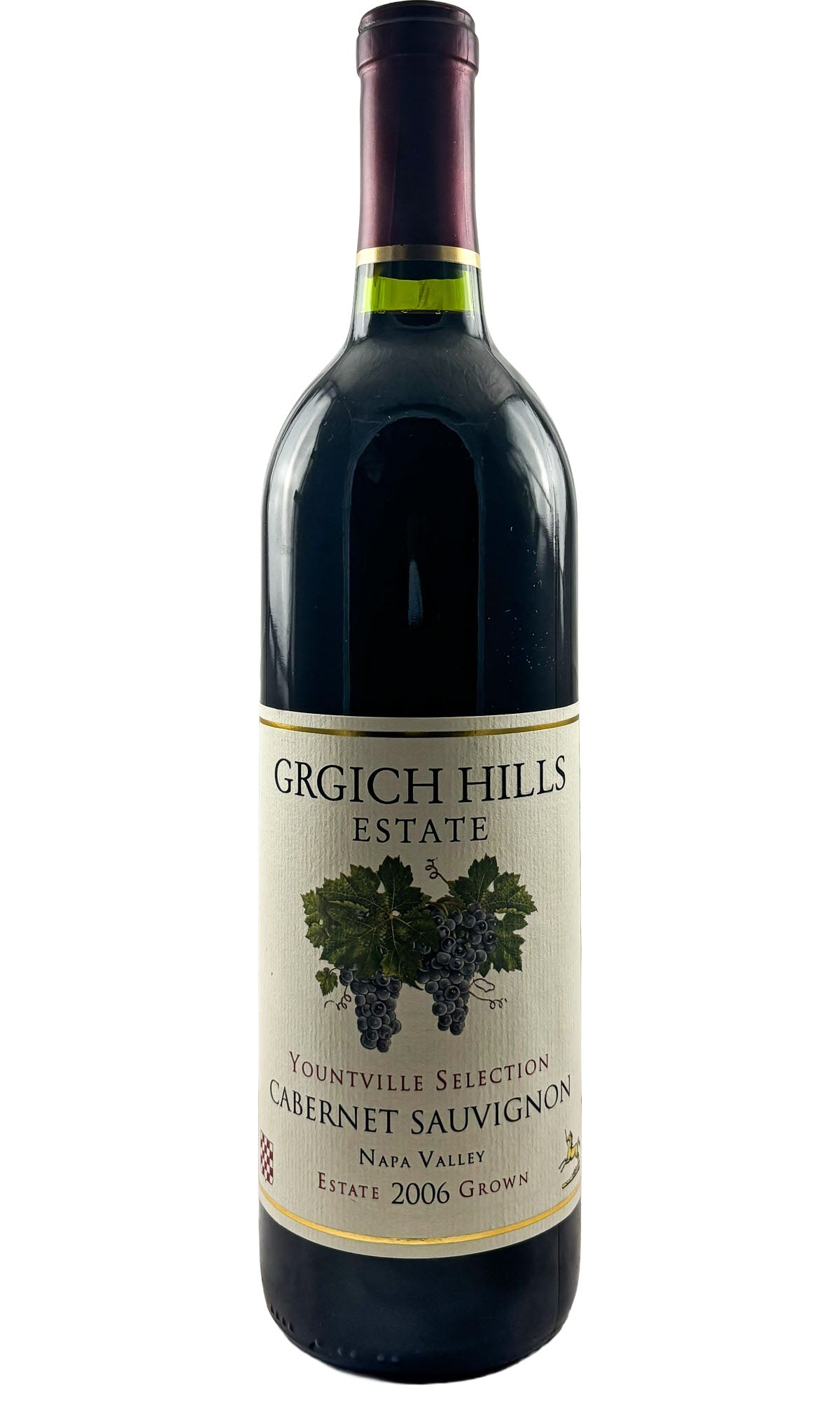 Bottle of Grgich Hills, Cabernet Sauvignon Yountville Selection, 2006 - Red Wine - Flatiron Wines & Spirits - New York