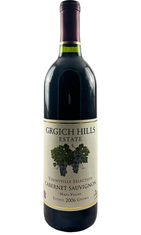 Bottle of Grgich Hills, Cabernet Sauvignon Yountville Selection, 2006 - Red Wine - Flatiron Wines & Spirits - New York