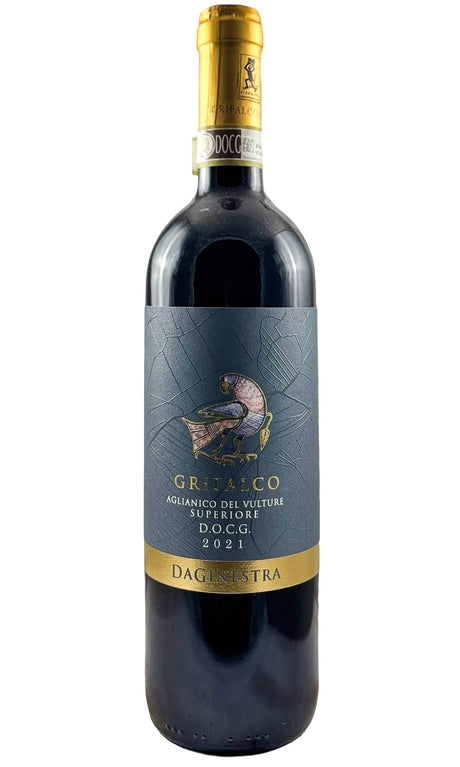 Bottle of Grifalco, Aglianico del Vulture 'Daginestra', 2021 - Red Wine - Flatiron Wines & Spirits - New York