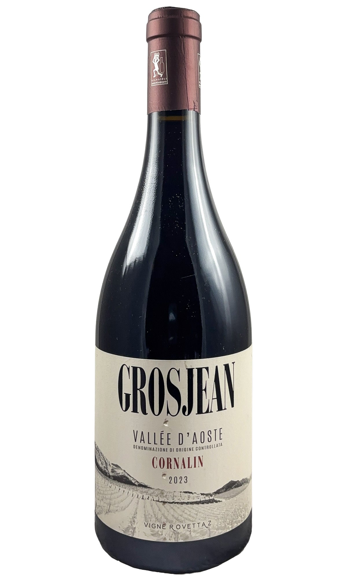 Bottle of Grosjean, Cornalin Vigne Rovettaz Vallee d'Aoste, 2023 - Red Wine - Flatiron Wines & Spirits - New York