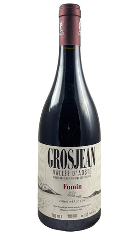 Bottle of Grosjean, Fumin Vigne Merletta Vallee d'Aoste, 2022 - Red Wine - Flatiron Wines & Spirits - New York