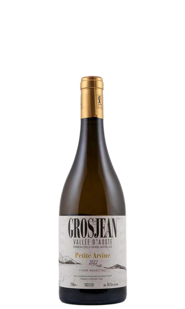 Bottle of Grosjean, Petite Arvine Vigne Rovettaz Vallee d'Aoste, 2022 - White Wine - Flatiron Wines & Spirits - New York