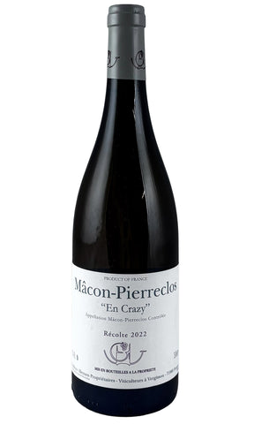 Bottle of Guffens-Heynen, Macon-Pierreclos En Crazy', 2022 - White Wine - Flatiron Wines & Spirits - New York