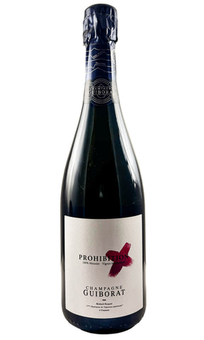Bottle of Guiborat, Champagne Prohibition Meunier non-dose, 2022 - Sparkling Wine - Flatiron Wines & Spirits - New York