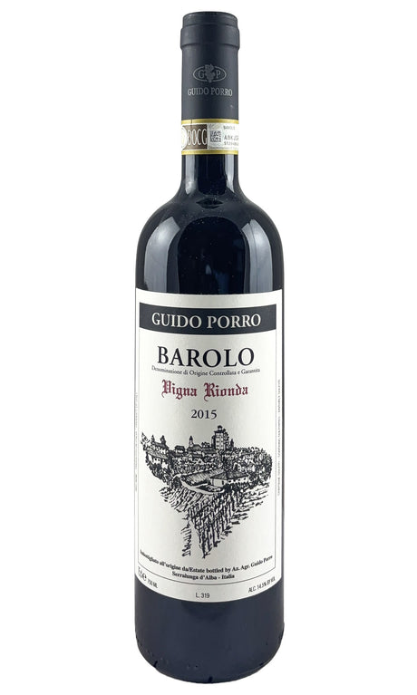 Bottle of Guido Porro, Barolo Vigna Rionda, 2015 - Red Wine - Flatiron Wines & Spirits - New York