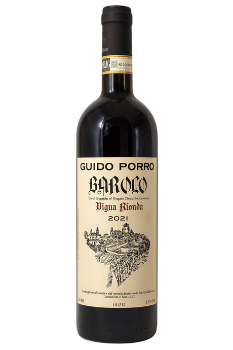 Bottle of Guido Porro, Barolo Vigna Rionda, 2021 - Red Wine - Flatiron Wines & Spirits - New York