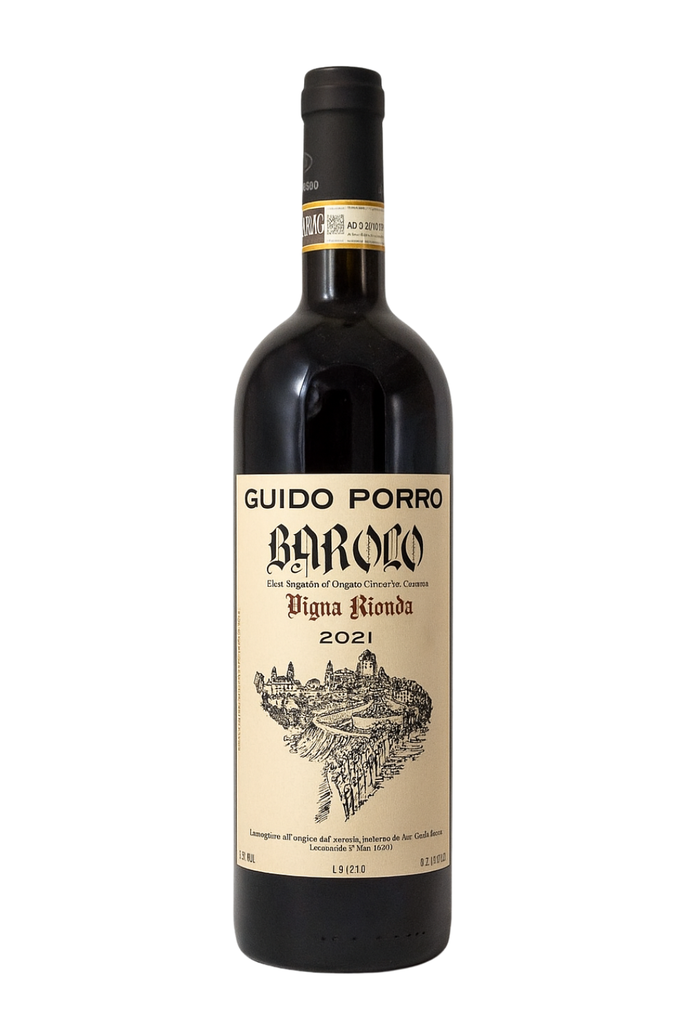 Bottle of Guido Porro, Barolo Vigna Rionda, 2021 - Red Wine - Flatiron Wines & Spirits - New York