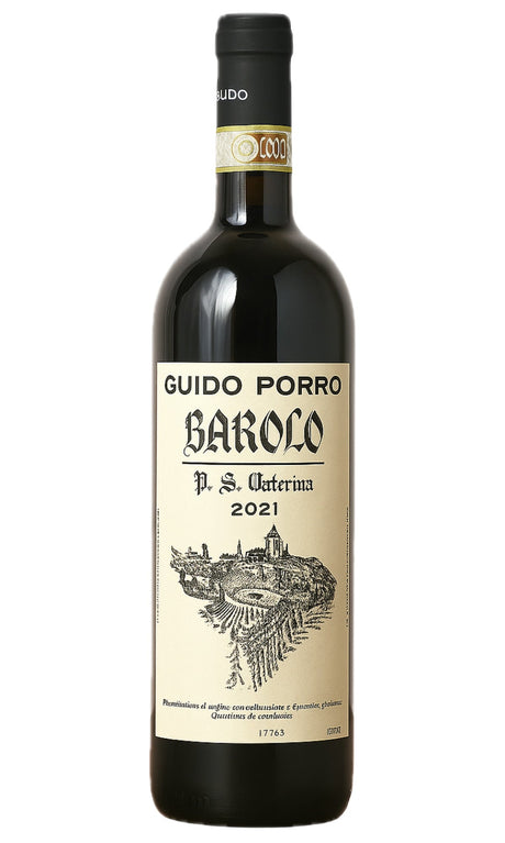 Bottle of Guido Porro, Barolo Vigna Santa Caterina, 2021 - Red Wine - Flatiron Wines & Spirits - New York