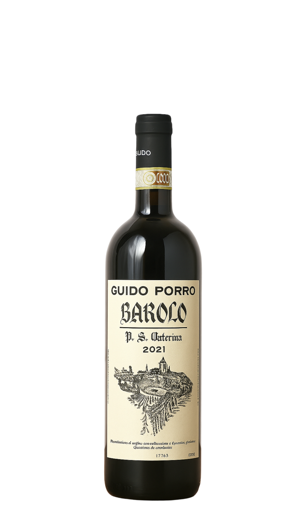 Bottle of Guido Porro, Barolo Vigna Santa Caterina, 2021 - Red Wine - Flatiron Wines & Spirits - New York