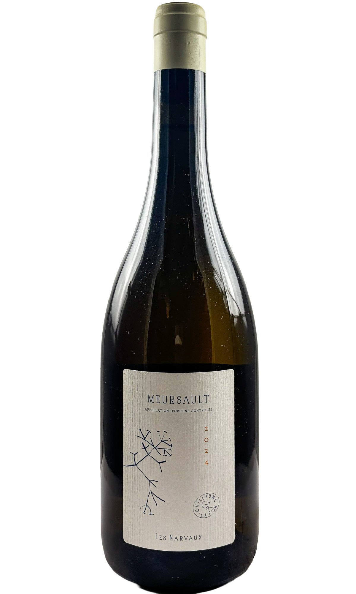 Bottle of Guillaume Lafon, Meursault les Narvaux, 2024 - White Wine - Flatiron Wines & Spirits - New York