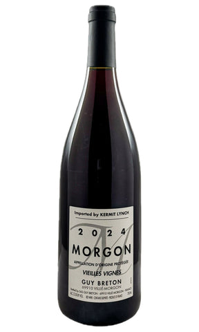 Bottle of Guy Breton, Morgon Vieilles Vignes, 2024 - Red Wine - Flatiron Wines & Spirits - New York