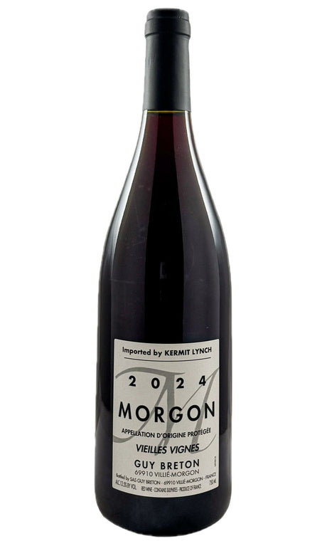 Bottle of Guy Breton, Morgon Vieilles Vignes, 2024 - Red Wine - Flatiron Wines & Spirits - New York