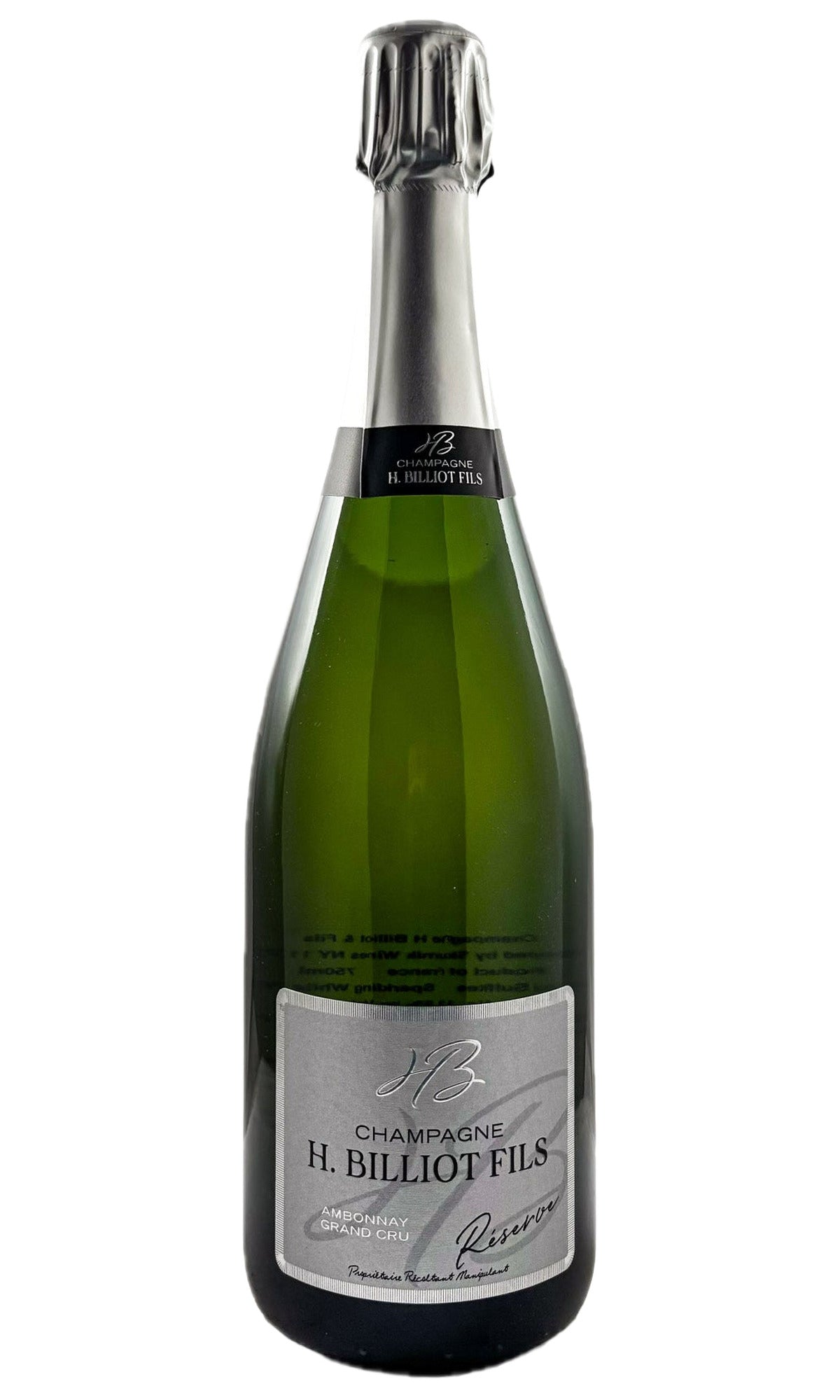 Bottle of H Billiot, Champagne Reserve Brut, NV - Sparkling Wine - Flatiron Wines & Spirits - New York