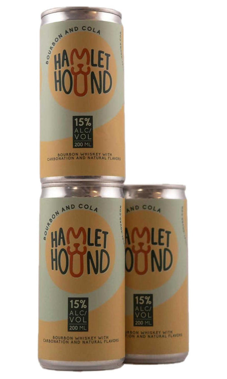 Bottle of Hamlet Hound, Bourbon-and-Cola Cocktail-in-a-Can, NV (250ml) - Spirit - Flatiron Wines & Spirits - New York